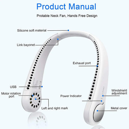 Portable Neck Fan