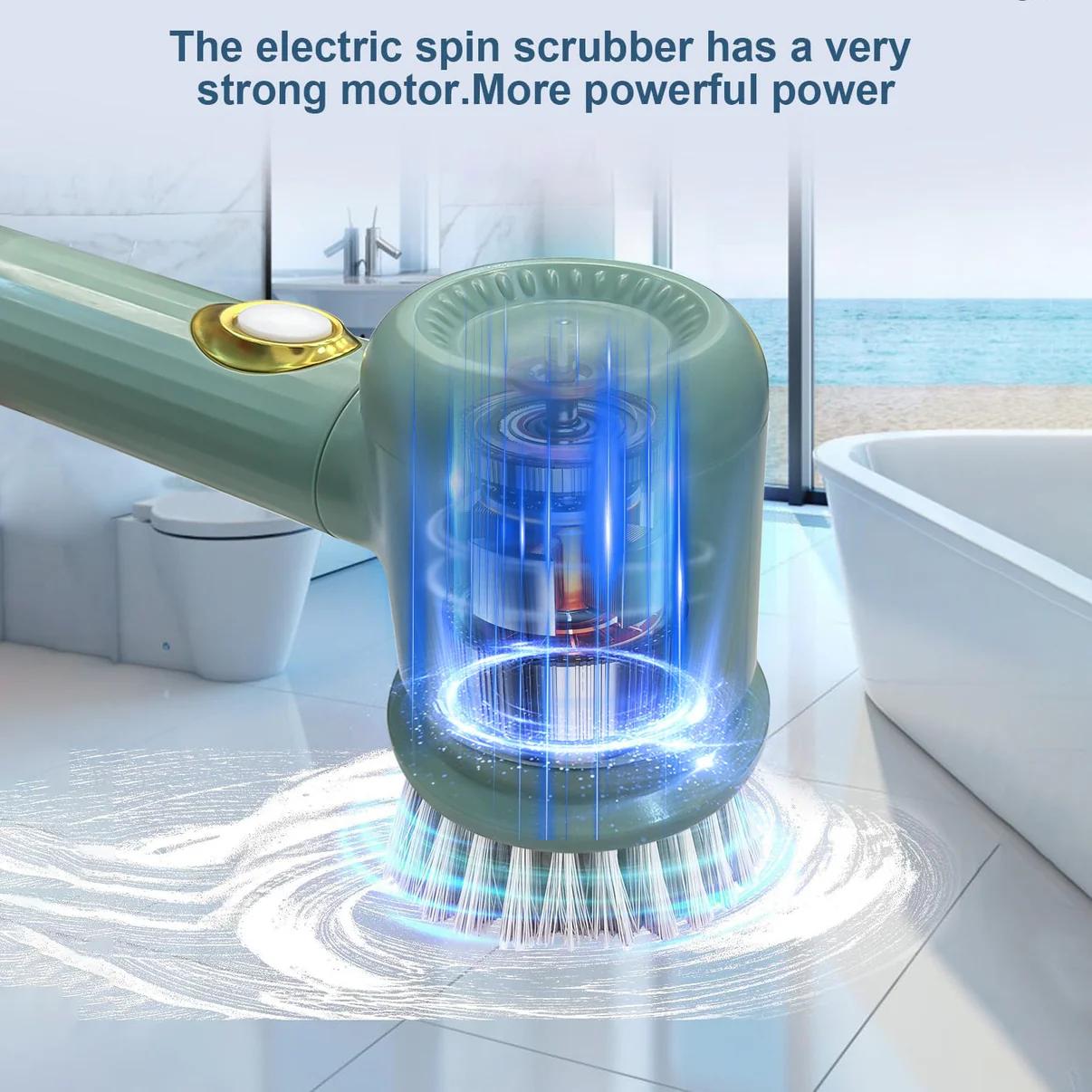 Rechargeable Multi-Purpose Magic Power Scrubber – Deep Clean in Minutes ✨