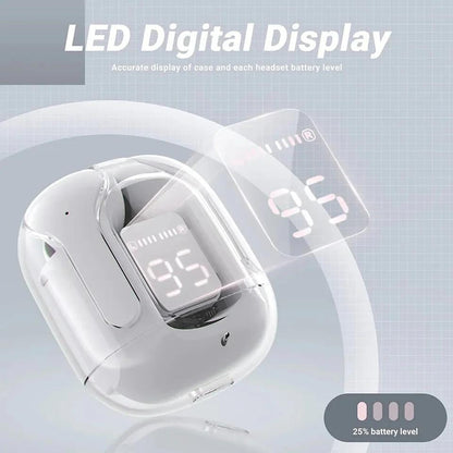 Air31 Earbuds Crystal Transparent Body