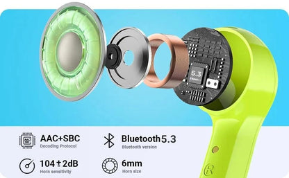 Air31 Earbuds Crystal Transparent Body