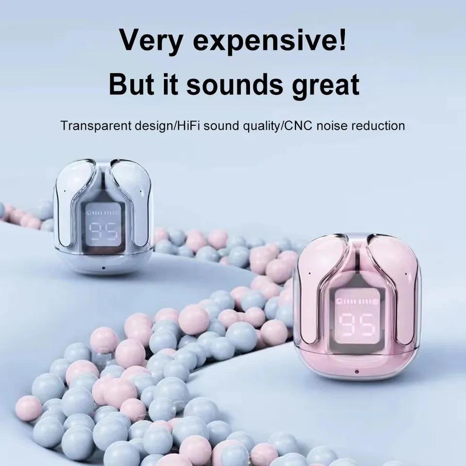 Air31 Earbuds Crystal Transparent Body