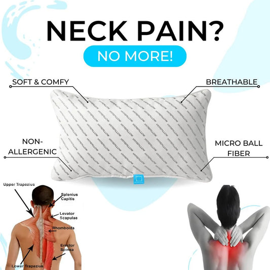 Medicated Pillow filled with Micro Ball Fiber